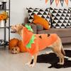 Breathable Pumpkin Dog Costume Orange Dog Hoodie Cute Pet Cosplay Costume  Pet Role-Playing