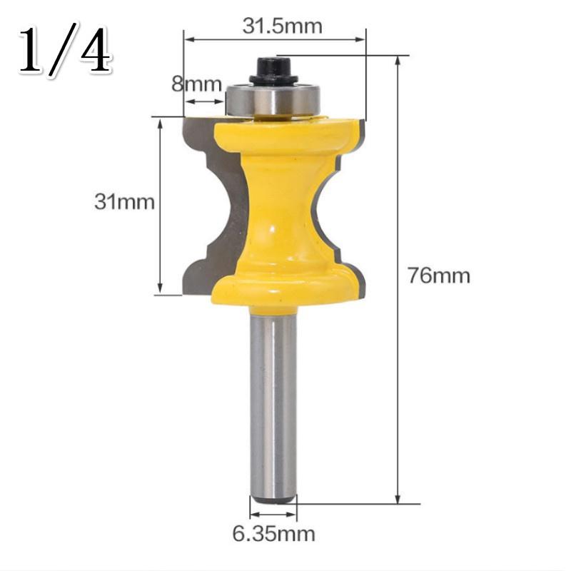 Ручка 1/2 Ручка 1/4 Нож с вогнутым носом Гравировальный станок Деревообрабатывающий нож Линейный нож для стола и стула Дуговой нож Гравировальный станок для кромки двери