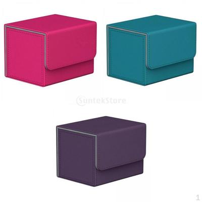 3x Коробка для колоды карт для хранения и организации для MTG Защитный дисплей