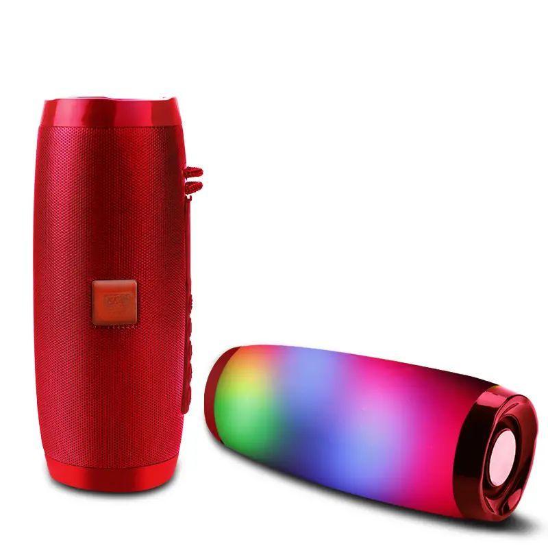 Boost Your Outdoor Parties with This Portable Wireless Speaker - Colorful LED Light & 3D Stereo Bass!
