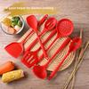 Силиконовая Суповая Ложка 8 шт. Набор, Антипригарная Лопатка для Лапши Wok, Термостойкая Протекающая Ложка Кухонный Набор Кухонные Аксессуары