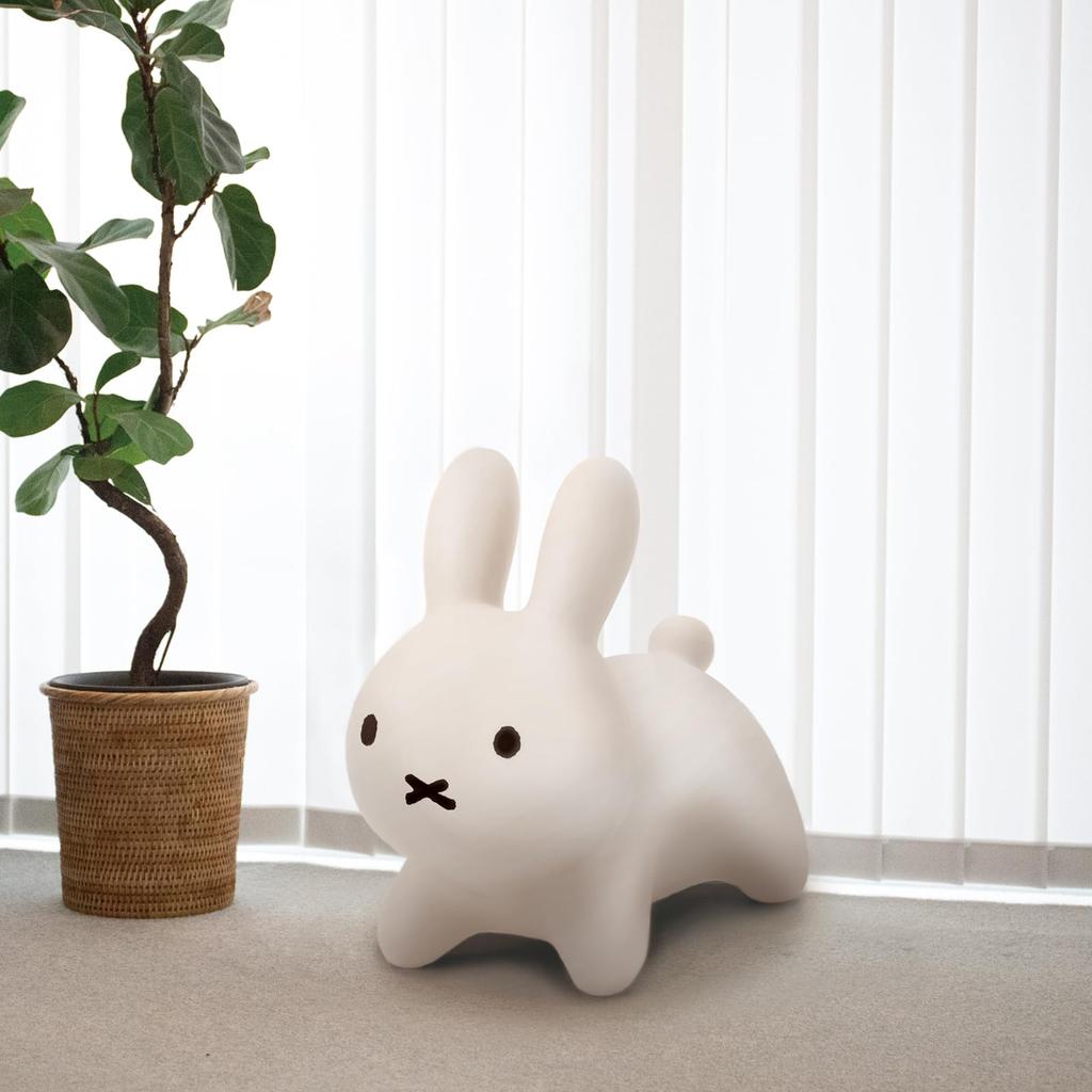 Ides Bruna Bonbon White Riding Toy Toy Children Kids Baby Soft with Air Pump Gift Present