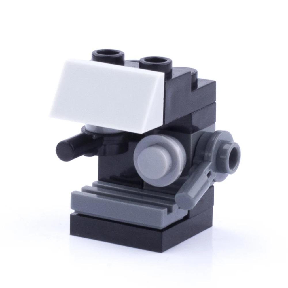 MOC City House Building Block Kitchen Office Bedroom Piano Bed Sofa icebox Lamp Bookshelf Fish Tank Bricks Set Toys