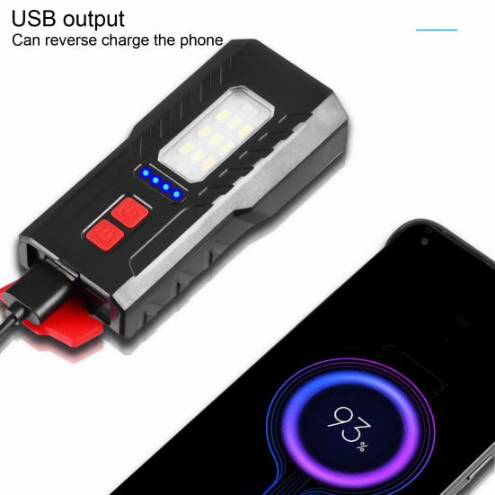 Bike Headlight High Brightness Waterproof Rechargeable Compact Size Multiple Lighting Modes USB Charging Bicycle Front Headlight Bicycle Light