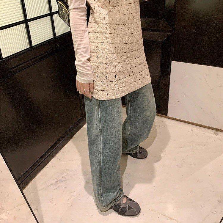 [Натуральная мягкая кожа толстая подошва] Корейский блогер~ Функциональные балетки Мэри Джейн с перекрестными ремешками, женская спортивная обувь