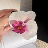Hair Accessories Sweet Hairpin Pink Orchid Bohemia Barrette Flower Hair Clip  Wedding Decoration