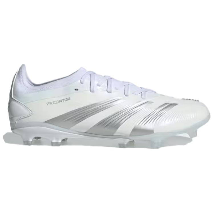 Adidas Predator 24 Pro FG Pearlized Pack Unisex Sneakers White Cloud-White Silver-Metallic IG7778