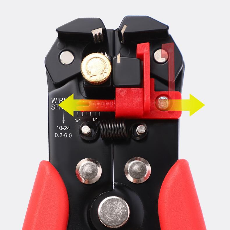 Инструмент для зачистки проводов Meterk Автоматический регулируемый инструмент для зачистки проводов кабеля Кусачки для обжима плоскогубцы