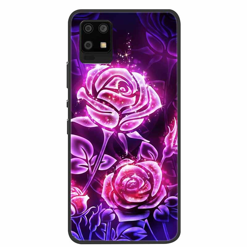 Для чехла Sharp Aquos Zero 6 SHG04 Волк Лев Мягкий ТПУ Силиконовые чехлы для чехла Sharp Aquos Sense 6 Ударопрочный Funda Zero6 5G Кот
