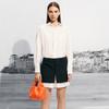 Charles & Keith Мягкая Минималистичная Облачная Маленькая Квадратная Сумка Женские Сумки на Плечо Розово-Белый Черный Оранжевый CK2-10271332