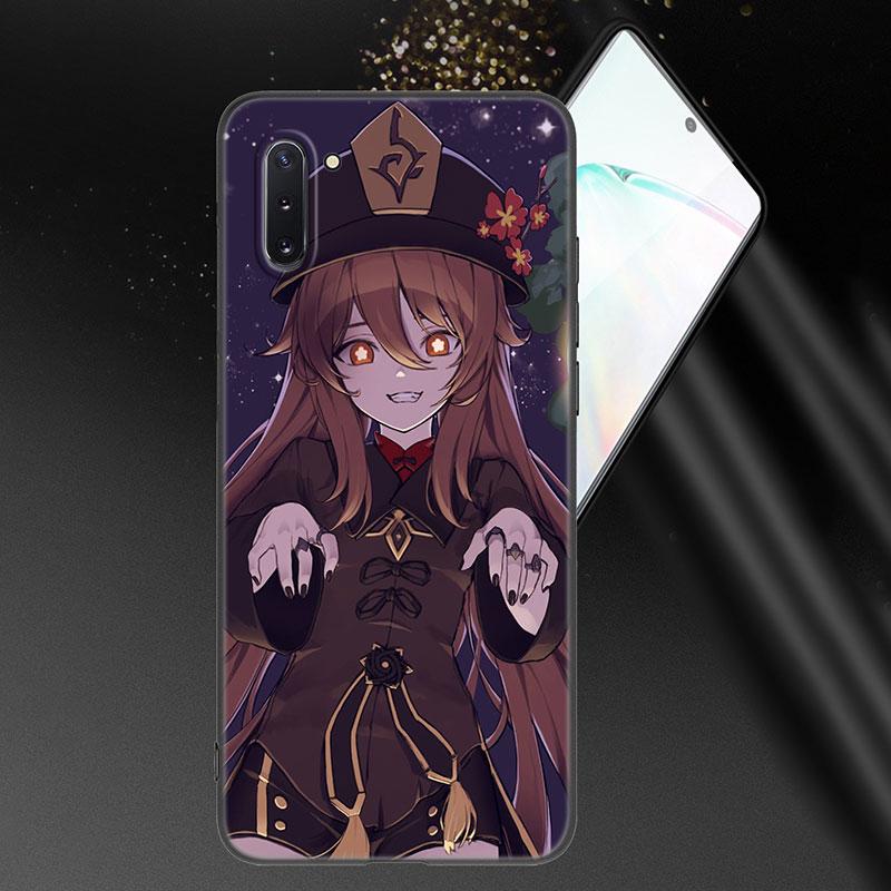 Hu Tao Genshin Impact Phone Case For Samsung M30 M31 S Note 10 20 M04 M13 M32 M14 M23 M33 M34 M42 M52 M53 M54 M11 M12 M21 M22M51
