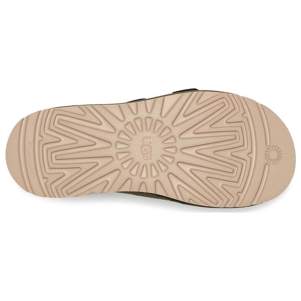 UGG Goldencoast Strap Slide мужские шлепанцы оливково-зеленые 1142730-MSG
