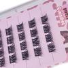 Self Adhesive Self Adhesive Eyelashes Clusters Pre-Glued Eyelashes  for Beginners