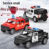 Child's Educational Alloy Pull-Back Off-Road Toy Car