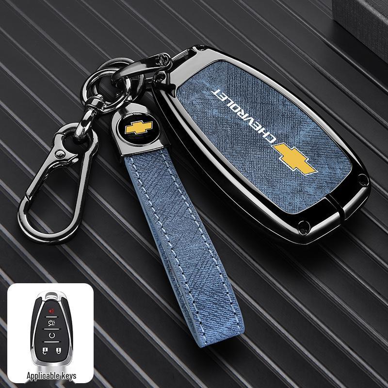Чехол для ключа Chevrolet для Equinox, Malibu XL, Trax, Trailblazer, Orlando, Monza - Накладка на корпус автомобиля