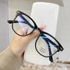 Square Finished Myopia Glasses Women Men Nearsighted Eyewear Anti Blue Light Glasses with Diopters Minus -1.0 -1.5 -2.5 -6.0