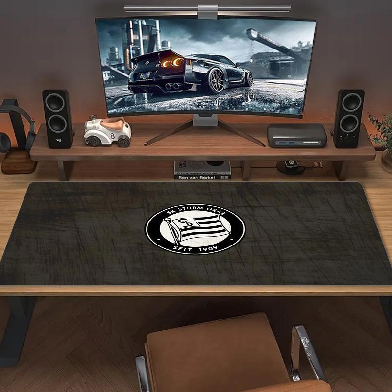 Sportklub Sturm Graz Print Cushion Non-slip Laptop Tablet Big Mousepad XXL Mat Mini PC Playmat With Lock edge