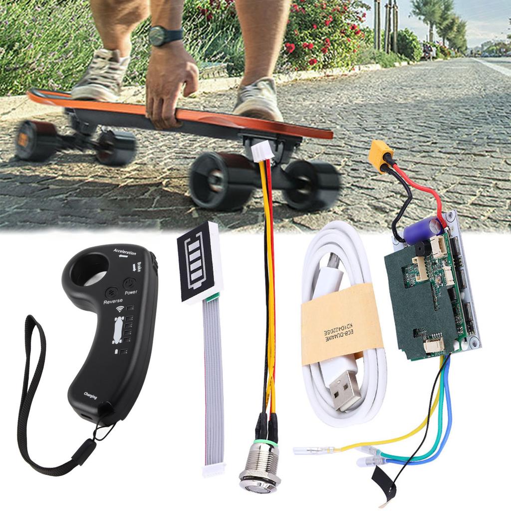 Electric Skateboard Longboard Single Drive ESC Substitute Control Mainboard with Remote