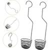YARNOW 2pcs Pineapple Hook Plant Supports Clothes Hangers Hooks Tillandsia Wire Hanger Air Shelf Air Plants Hook Metal Air Plant Hanger Tillandsia