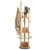Wooden Clothes Rack with Rotating Pole 40cm 165cm and a Clothes Rack Slim, Stylish, Space-saving Hanger, Diameter, Height, Stand.