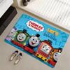 Floor Mat Eco Flannel Doormat Non-Slip Odorless Indoor Soft Short Plush Floor Rug Anime T-Thomas & Friends