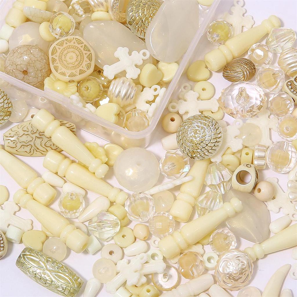 80-150 шт./кор. Акриловые милые бусины для самостоятельного изготовления ожерелья, браслета, серег, ювелирных изделий, аксессуаров для рукоделия