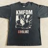 Футболка KMFDM Godlike для мужчин и женщин Все размеры S-5XL Унисекс футболка
