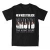 The Right Stuff Las Vegas T-shirt NEW KIDS ON THE BLOCK NKOTB Band Fashion Tshirts Male Short Sleeve Cotton T Shirt Streetwear