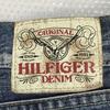 HILFIGER DENIM Distressed Denim Jeans Blue Size W32 L32 Inseam 83cm(USED)