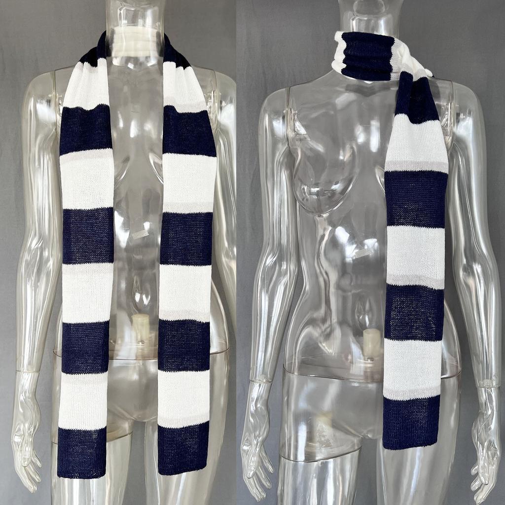 Women's Autumn and Winter Loose Striped Casual Cardigan Sweater