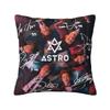Custom Kpop Astros MJ Jinjin Cha Eun Woo Yoon San Ha Rocky Throw Pillow for Living Room Modern Cushion Cover Velvet Pillowcase