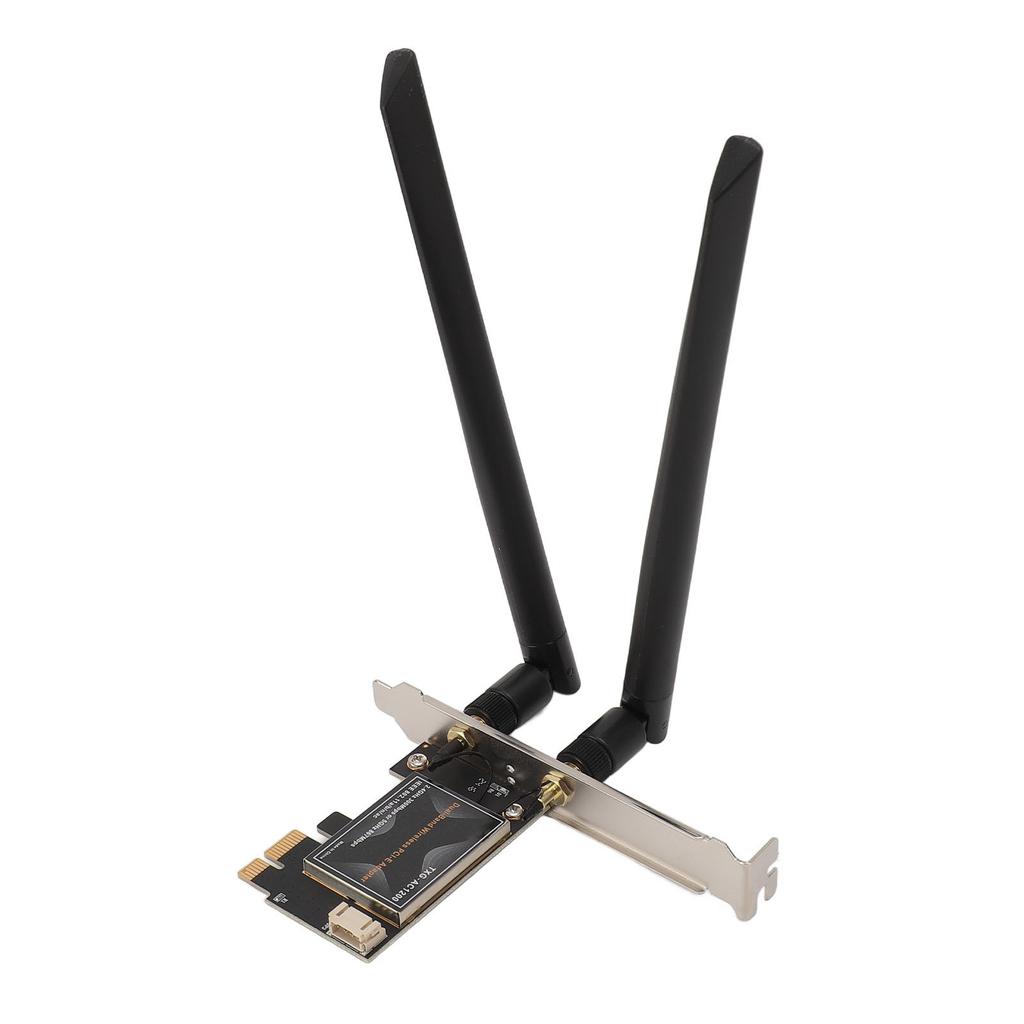 Сетевой адаптер 1435ac 867 Мбит/с Bluetooth 4.1 PCIEx1 с двойной антенной для Windows 7 8 10 антенна 8 дБ
