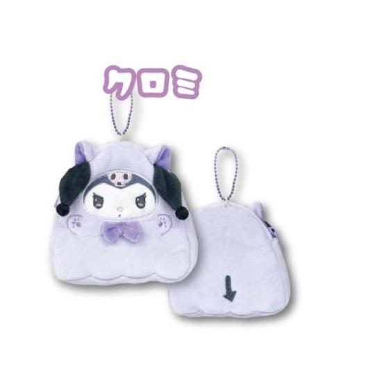 Hatayama Shoji Sanrio Хэллоуин Мини-кошелек Кот-призрак Куроми x Ш12 x Г3 см 63203158 Вырубка - - Прибл.. H11.5 -