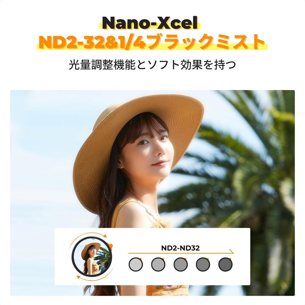 Concept 67 мм переменный ND фильтр туман многофункциональный фильтр японское оптическое стекло AGC HD супер разрешение низкий коэффициент отражения 28 слоев нанопокрытия вода