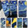 Чехол Van Gogh Звездная ночь Для iPhone 12 11 13 14 15 16 Pro Max Mini Чехол Для iPhone XR X XS Max Plus Чехол для телефона
