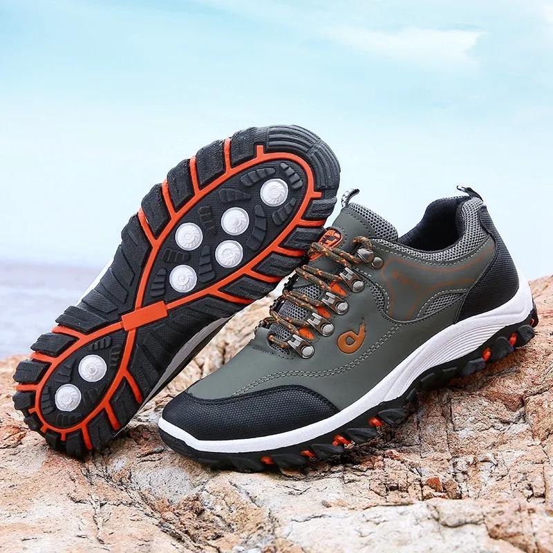 Men Shoes 2025 New Brand Fashion Outdoors Sneakers Tennis Men Desert Casual Shoes Zapatos Hombre Big Size 39-48 Waterproof Men