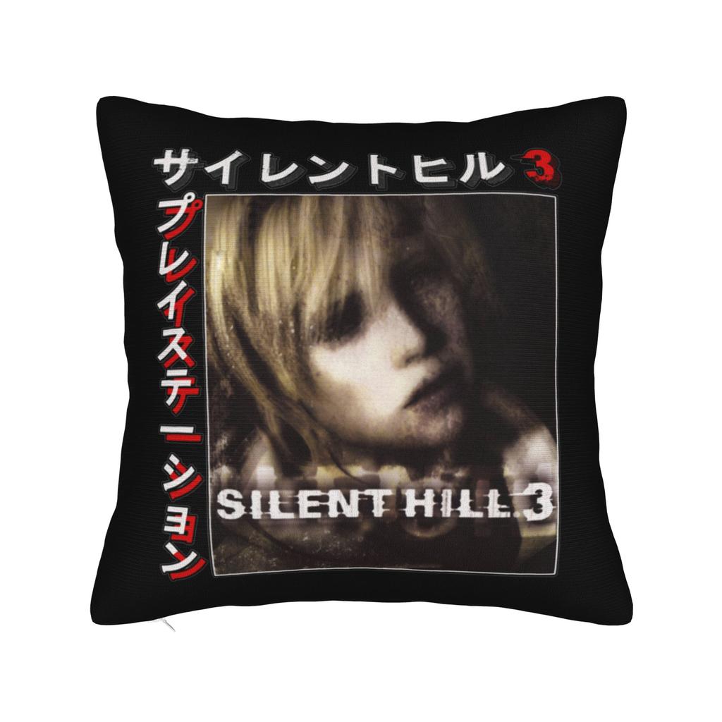 Lakeside Amusement Park Varsity Square Pillow Case Decorative Pillow Silent Hill Robbie the Rabbit Customized Cushion Covers