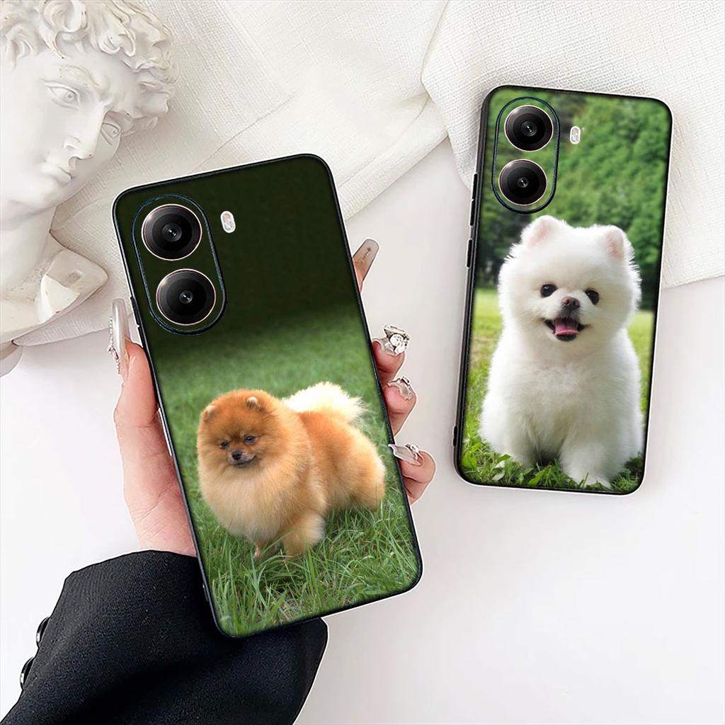 Pomeranian Dog Pet Animal Phone Cover for Apple iPhone 12 13 Mini XS 11 Pro Max 7 8 Plus + XR 8+ X SE 2020 SE3 Casing Coque Case
