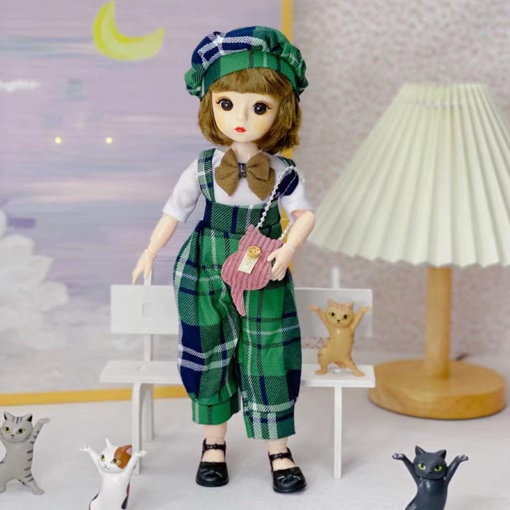 1/6 BJD кукла 30 см с несколькими подвижными суставами и макияжем для лица, модная одежда, высококачественные игрушки для девочек, кукла для друга, праздничный подарок