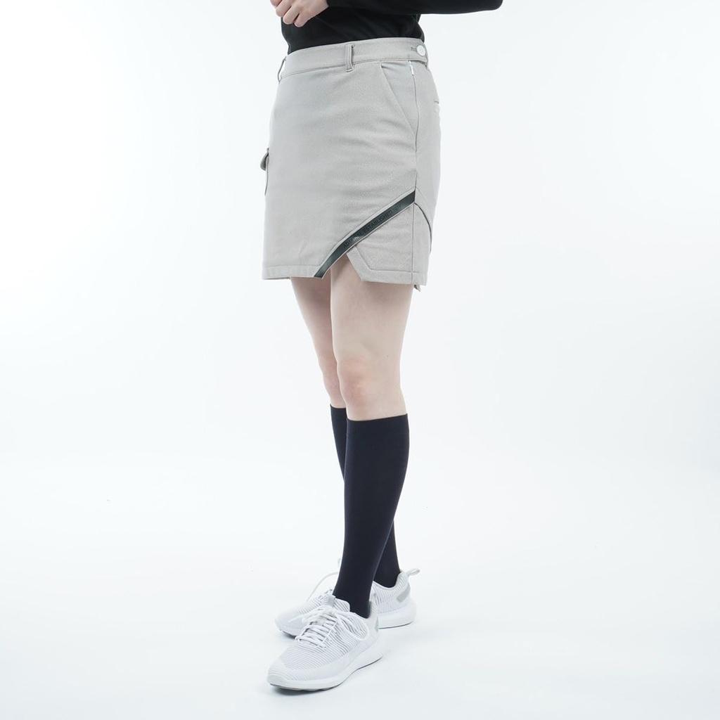 Admiral Golf ADLA293 Теплая Эластичная Юбка для Тенниса Размер M Женская Твидовая, Белая,