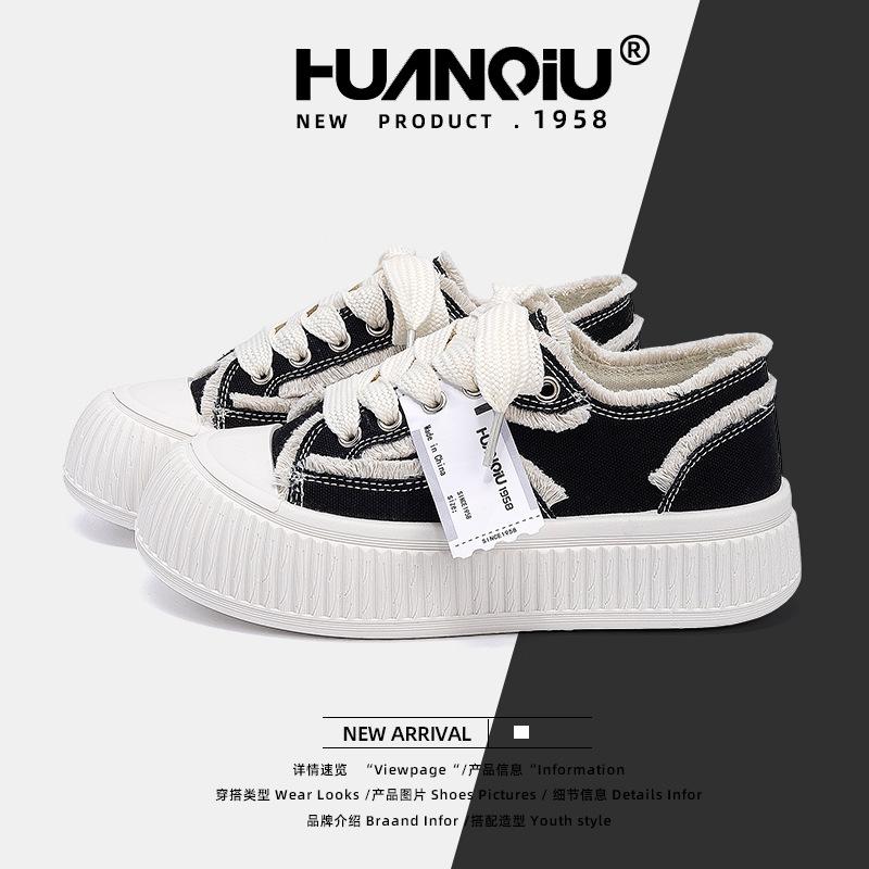 Глобальные парусиновые туфли женские ZHQ-XA516 новые летние универсальные маленькие женские туфли повседневные маленькие белые туфли женские туфли тренд