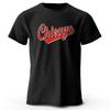 Men's Chicago Printed T-Shirt 100% Cotton Oversized Letter Graphic Tees for Women Summer Tops Urban Streetwear