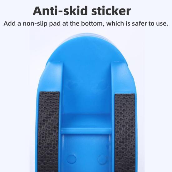 Упражнение «качалка для ног» Растяжка для икр Подошвенный фасциит Ахиллит Тендинит лодыжки Облегчение боли в голени Тренировка балансировки Растяжка мышц Наклонная доска