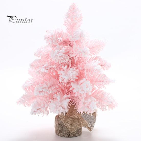 Настольная мини-елка, искусственный снег, флокированное рождественское украшение, зимнее очарование, рождественское украшение для домашнего декора рабочего стола