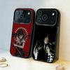 Крутой чехол для телефона с аниме Y-Yor F-Forger Для iPhone17 16 15 14 13 12 Pro Max Серый Черный Матовый Лазерный Металлик Аврора Funda