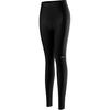 Li Ning Solid Color High Waist Comfortable Breathable Versatile Slim Cycling Pants Women Bottoms Black LCTK092-1