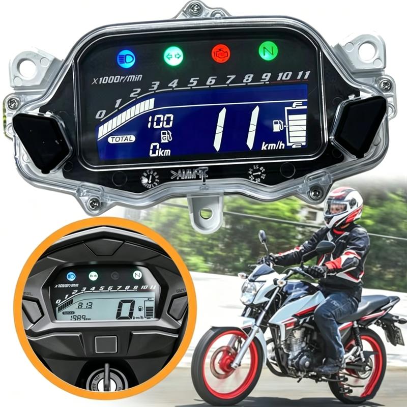 Multi-function Motorcycle Speedometer Mileage Meter Digital Tachometer Instrument Panel for Honda Titan CG 160 CG160 Fan160 f