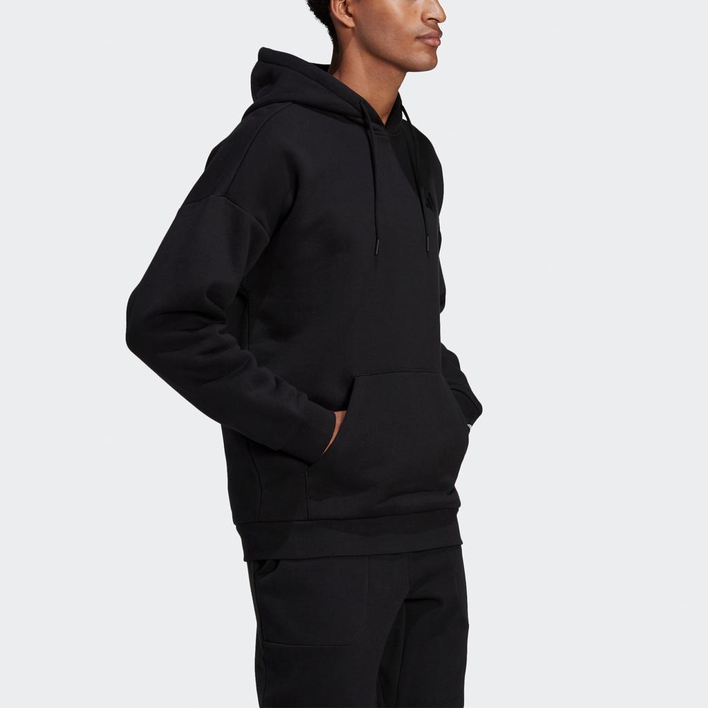 Adidas Urban Windbreaker Hoodie with Fleece Lining Men Hoodies Black GK4786