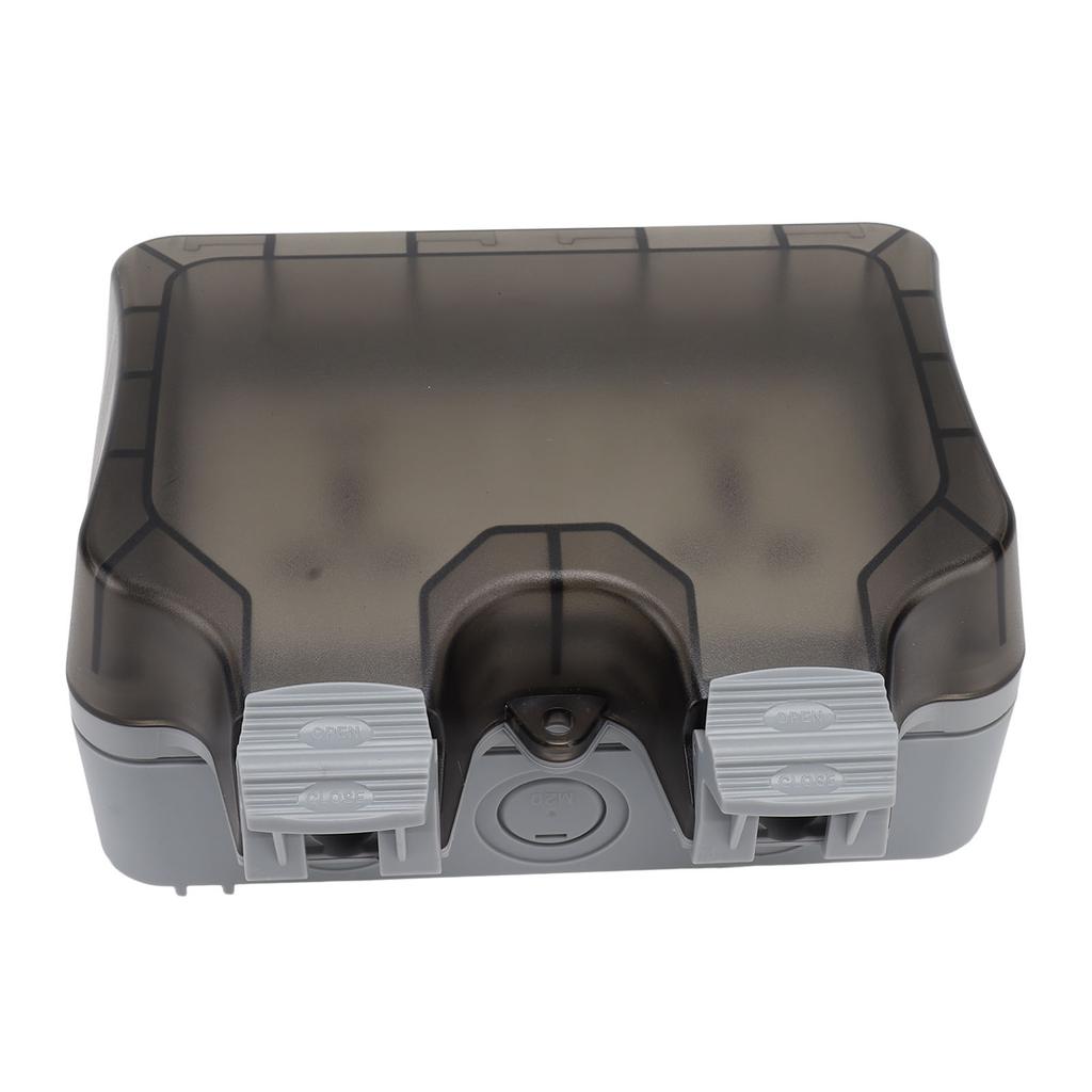 Уличные розетки, выключатели с защитной крышкой IP66 водонепроницаемые, брызгозащищенные, пылезащищенные 13А