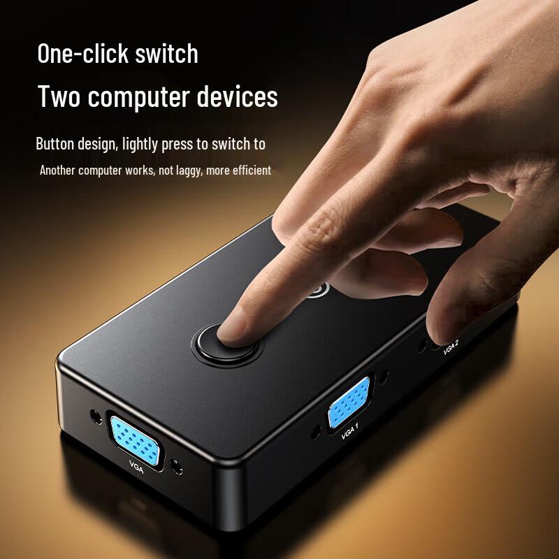 BIAZE 4-портовый VGA KVM-переключатель с USB-хабом
